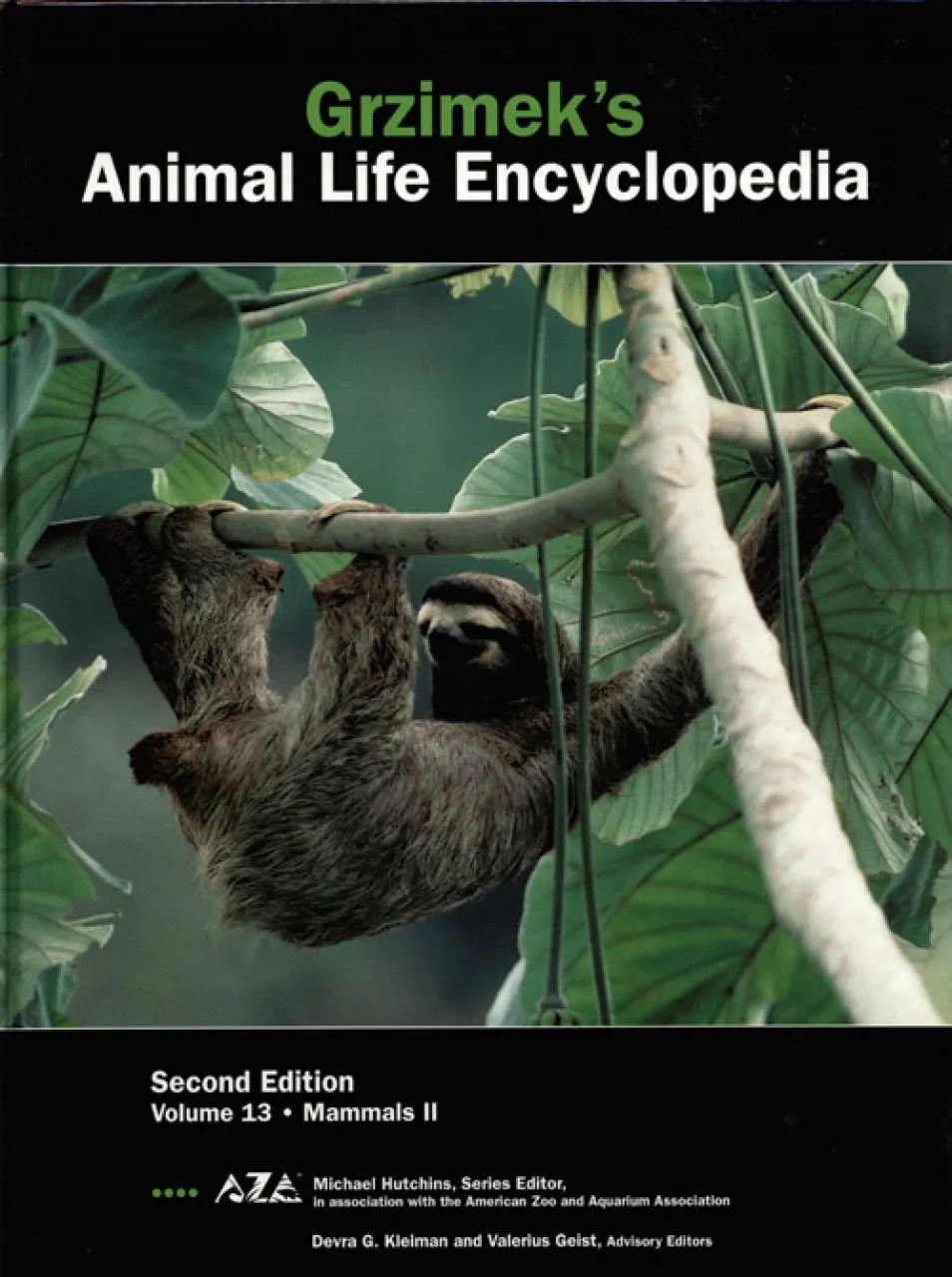 Grzimeks Animal Life Encyclopedia: Volume 13, Mammals 2